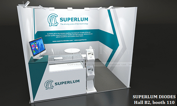 Superlum booth at LWoP 2019